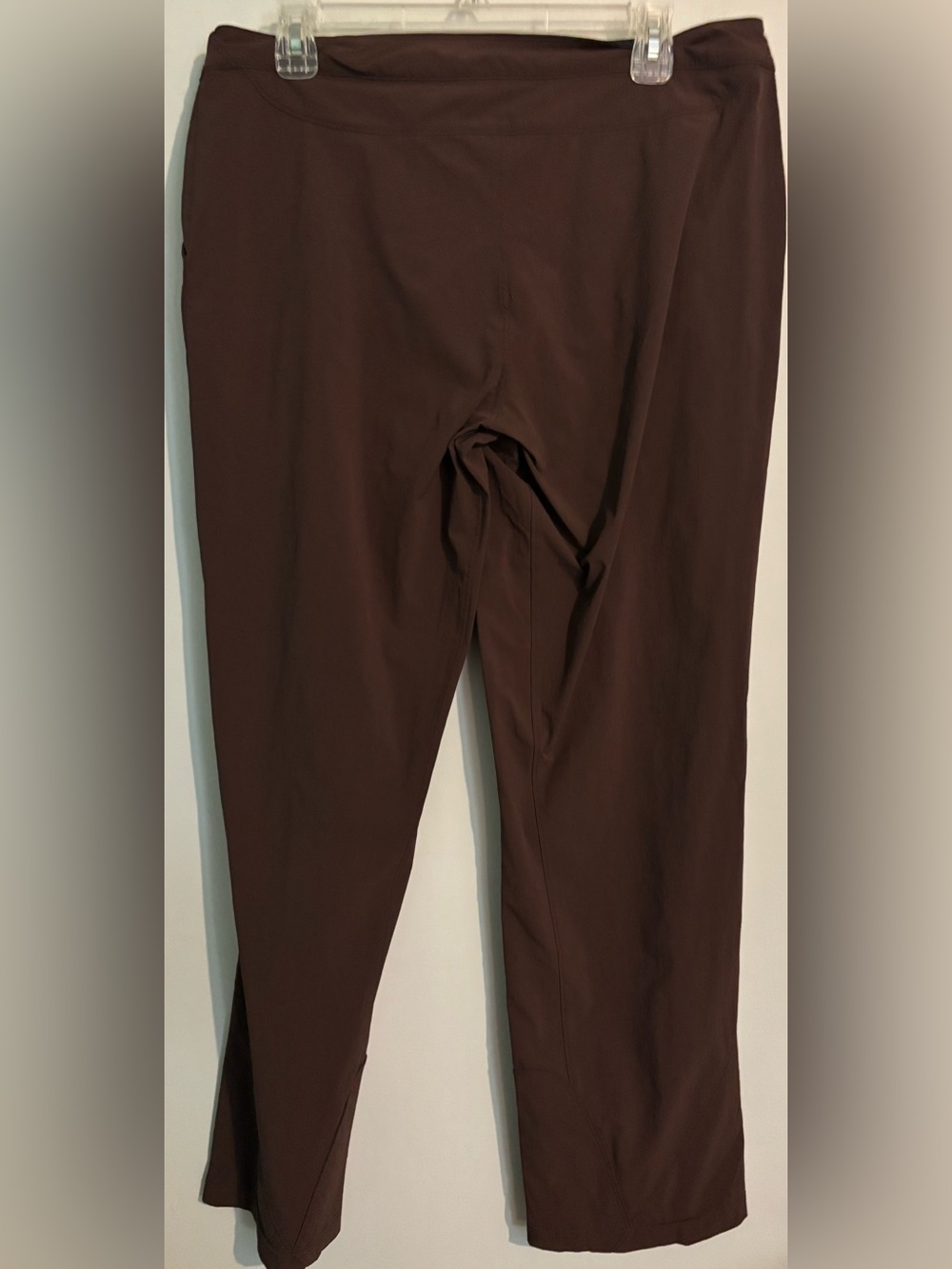 Go Lite Womens Large Brown Outdoor Casual Hiking Pant Reinforced Hemline‎ - Picture 2 of 13